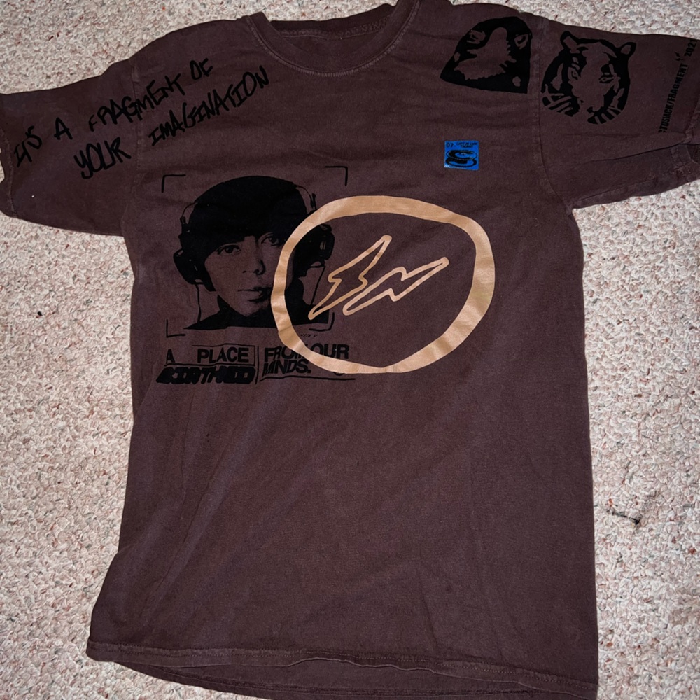 Travis Scott fragment t shirt